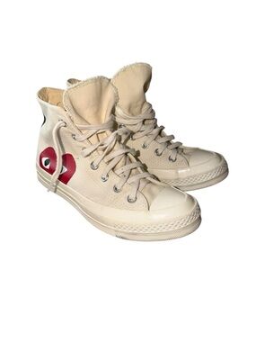 Converse Chuck Taylor High x Comme des Garcons Play CDG